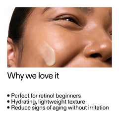 The INKEY List Retinol Serum dropper and pump for easy nightly application