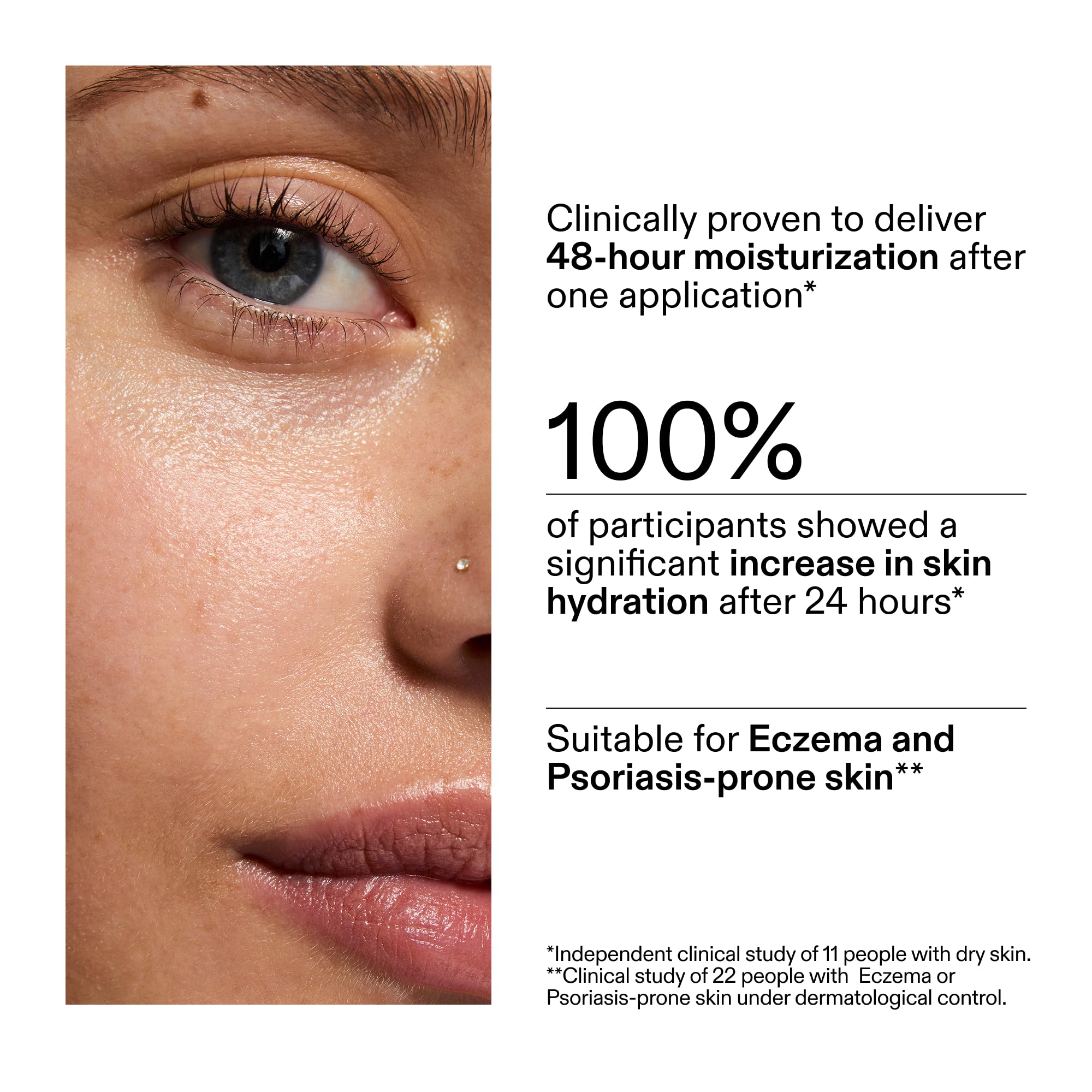 Daily skincare routine featuring The INKEY List Urea 10% moisturizer for dry skin
