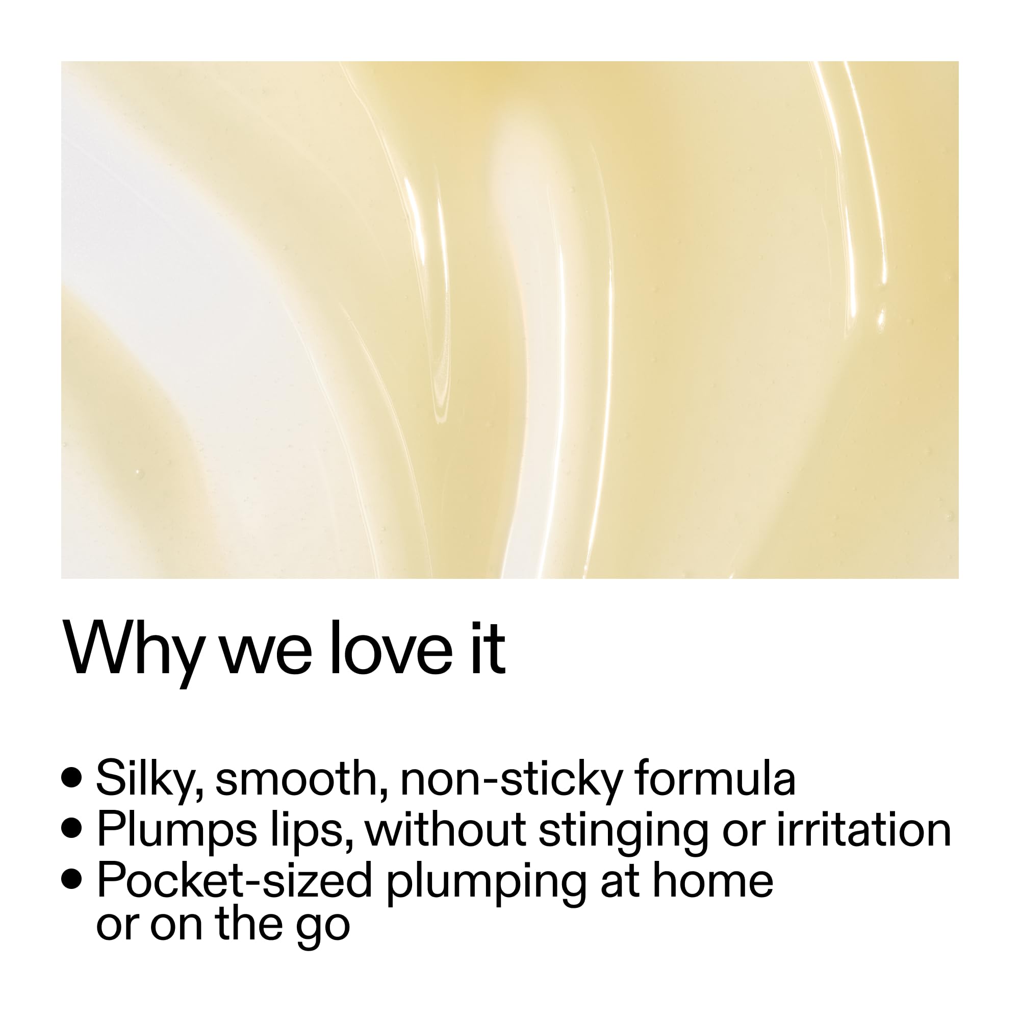 Packaging and label of The INKEY List Tripeptide Plumping Lip Balm highlighting ingredients