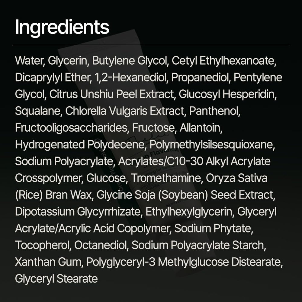 The Lab by Blanc Doux Green Flavonoid 3.0 Cream balance moisture on skin