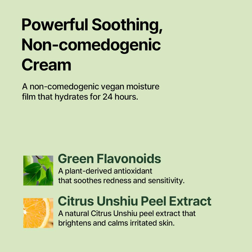 The Lab by Blanc Doux Green Flavonoid 3.0 Cream with green tangerine ingredients for comfort