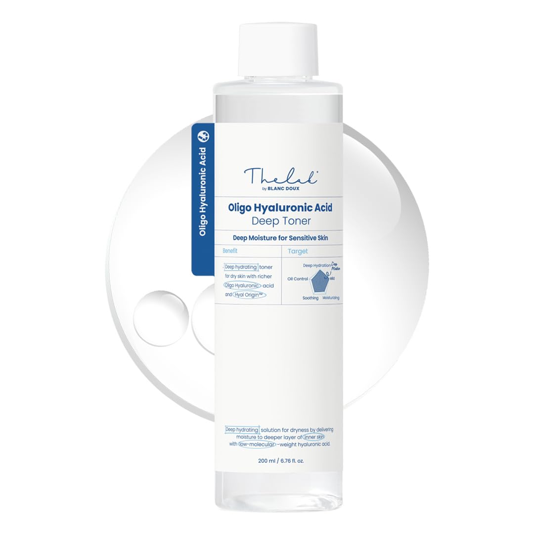THE LAB BY BLANC DOUX Oligo Hyaluronic Toner bottle for hydration