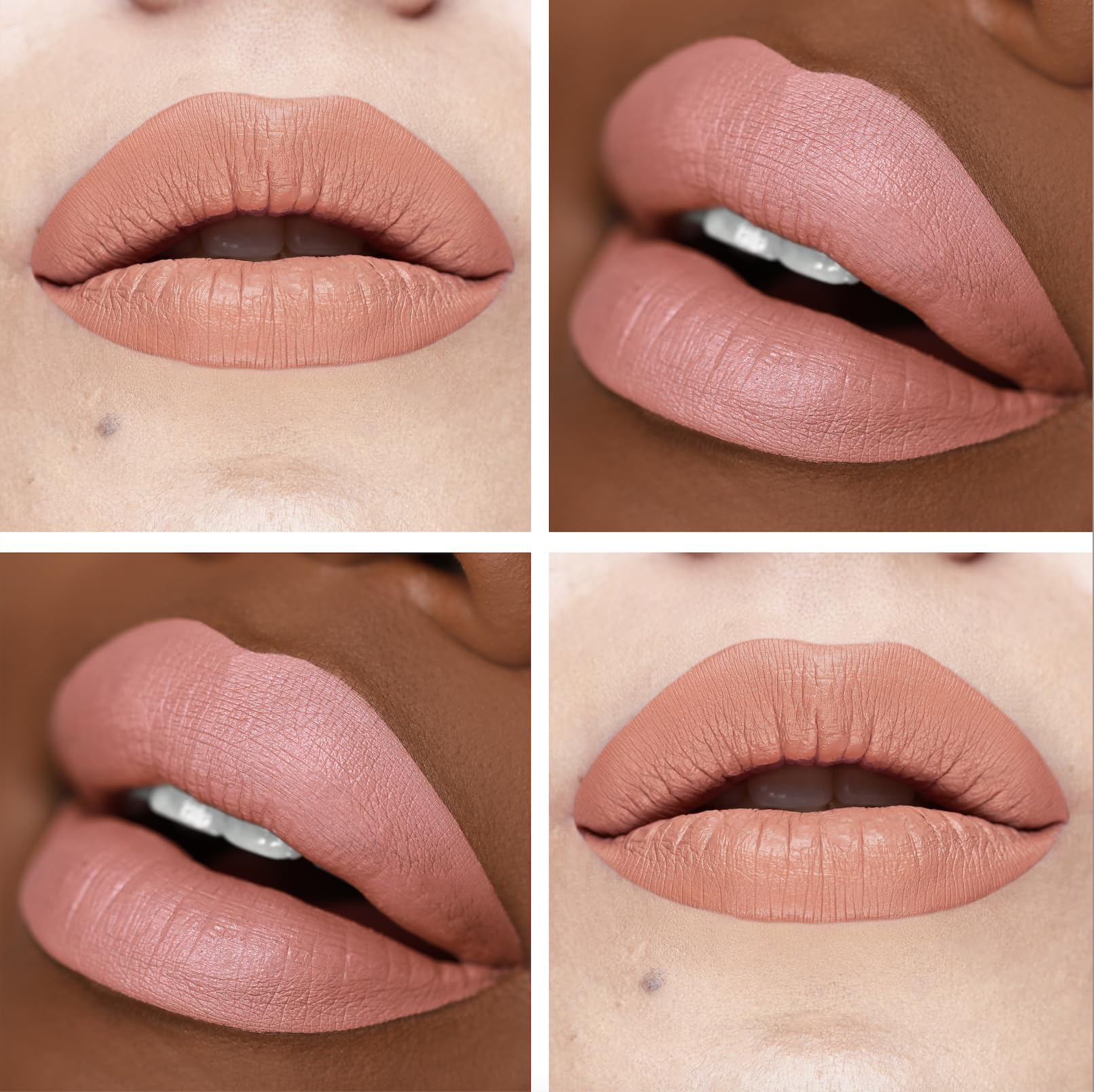 The Lip Bar Commando close-up shows smooth glide and rich color payoff