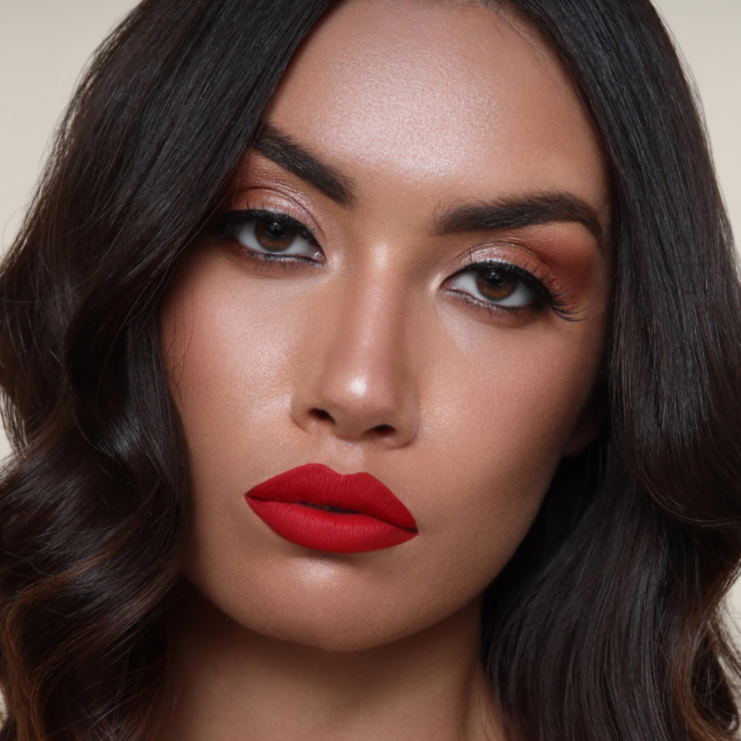 The Lip Bar Hot Mama ombre lip look demonstrating dimension and depth