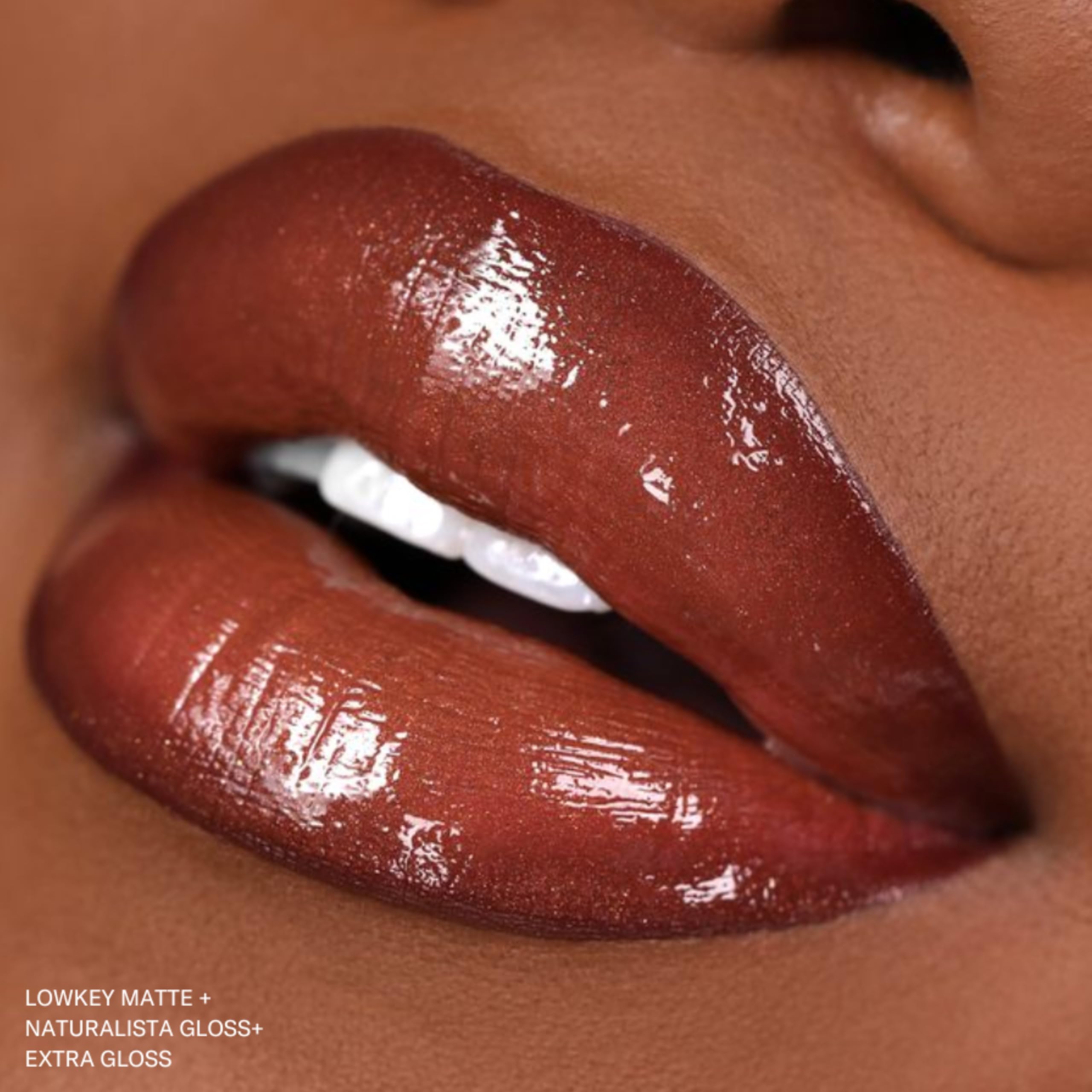 Application of The Lip Bar liquid matte lipstick showing glide-on texture