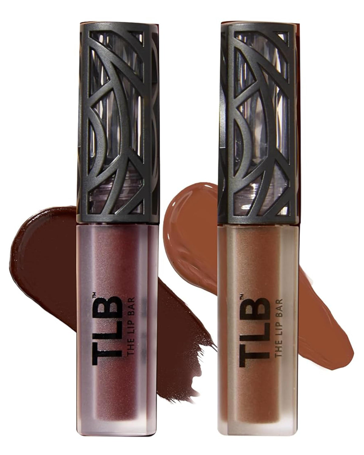 The Lip Bar Naturalista swatch with long-lasting color and glossy glide