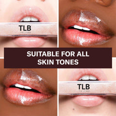 Doe-foot applicator delivers precise, smooth color for Trophy Wife gloss.