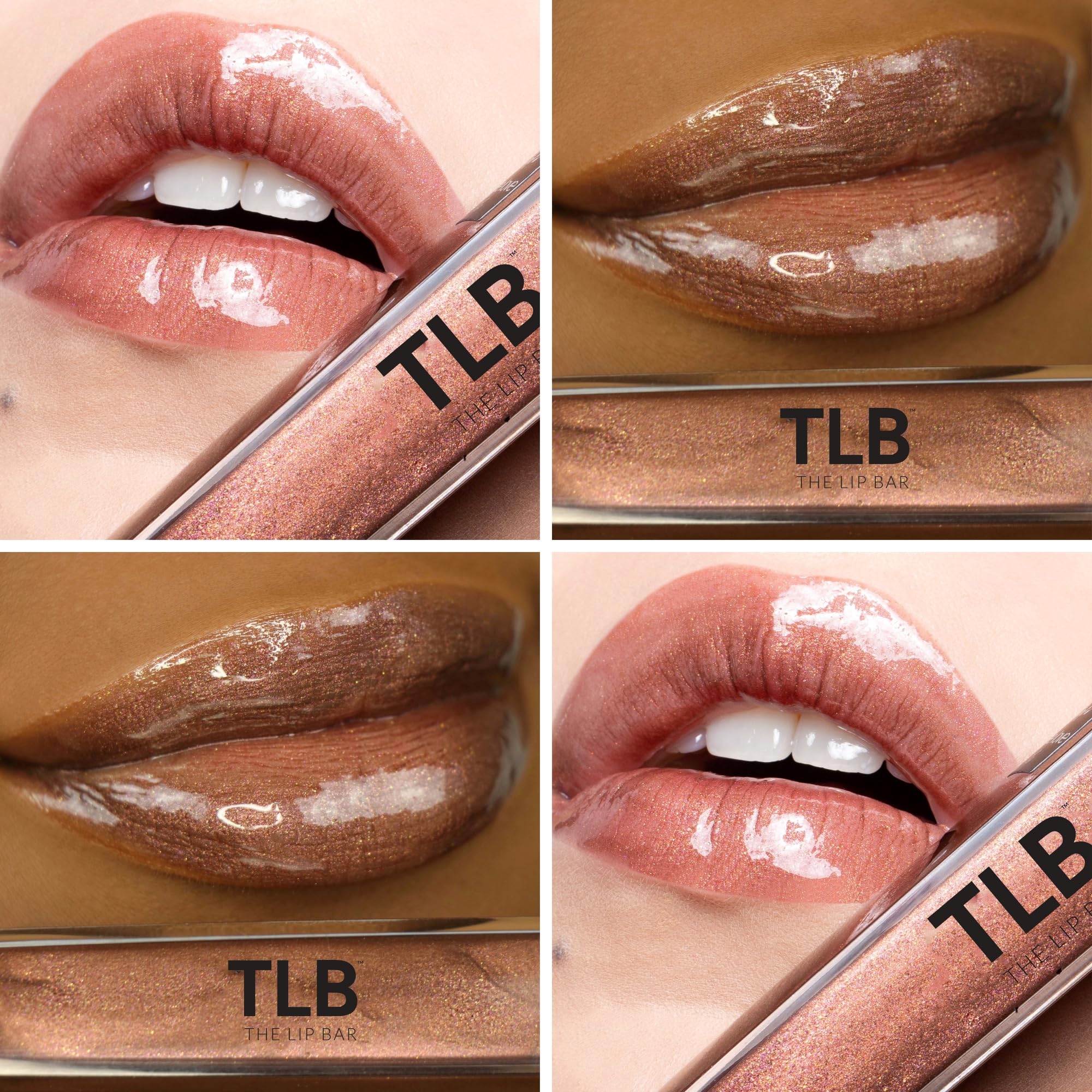 The Lip Bar vegan lip kit color swatches for versatile everyday looks.