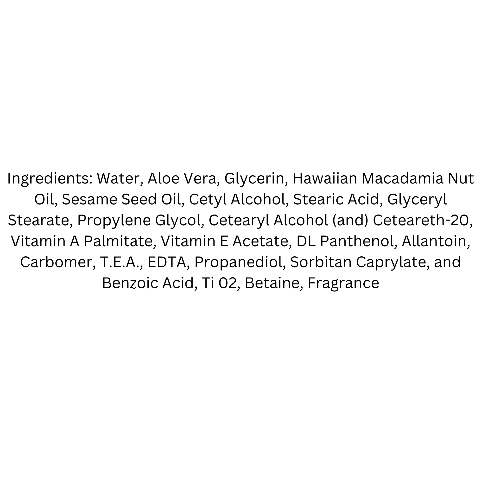 The Lotion Company Sugar Cookie lotion made-in-usa label highlights USA craftsmanship.