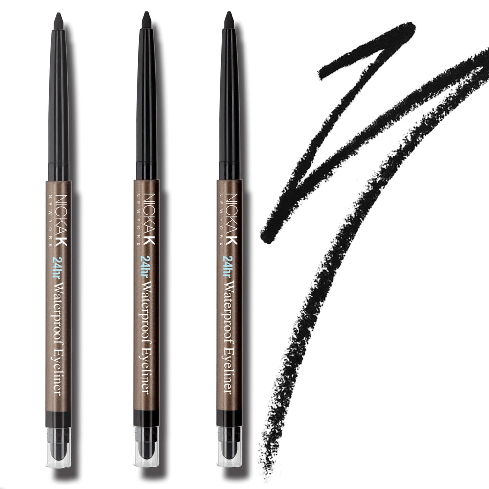 The Make-Up Artist Project NYA40 black waterproof eyeliner pack for all-day definition