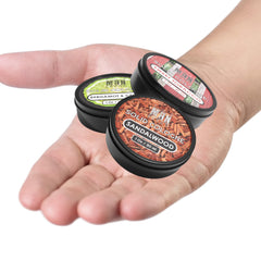 The Man Brand solid cologne sandalwood warm masculine scent