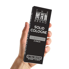 The Man Brand solid cologne sweet tobacco lingering sophistication