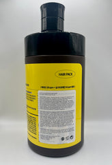 The Man Company Man with Flowers keratin silkprotein hair pack ingredients image shows seven floral extracts.