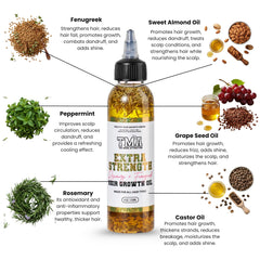 The Mane Attraction apply-on-scalp scene shows moisture balance.