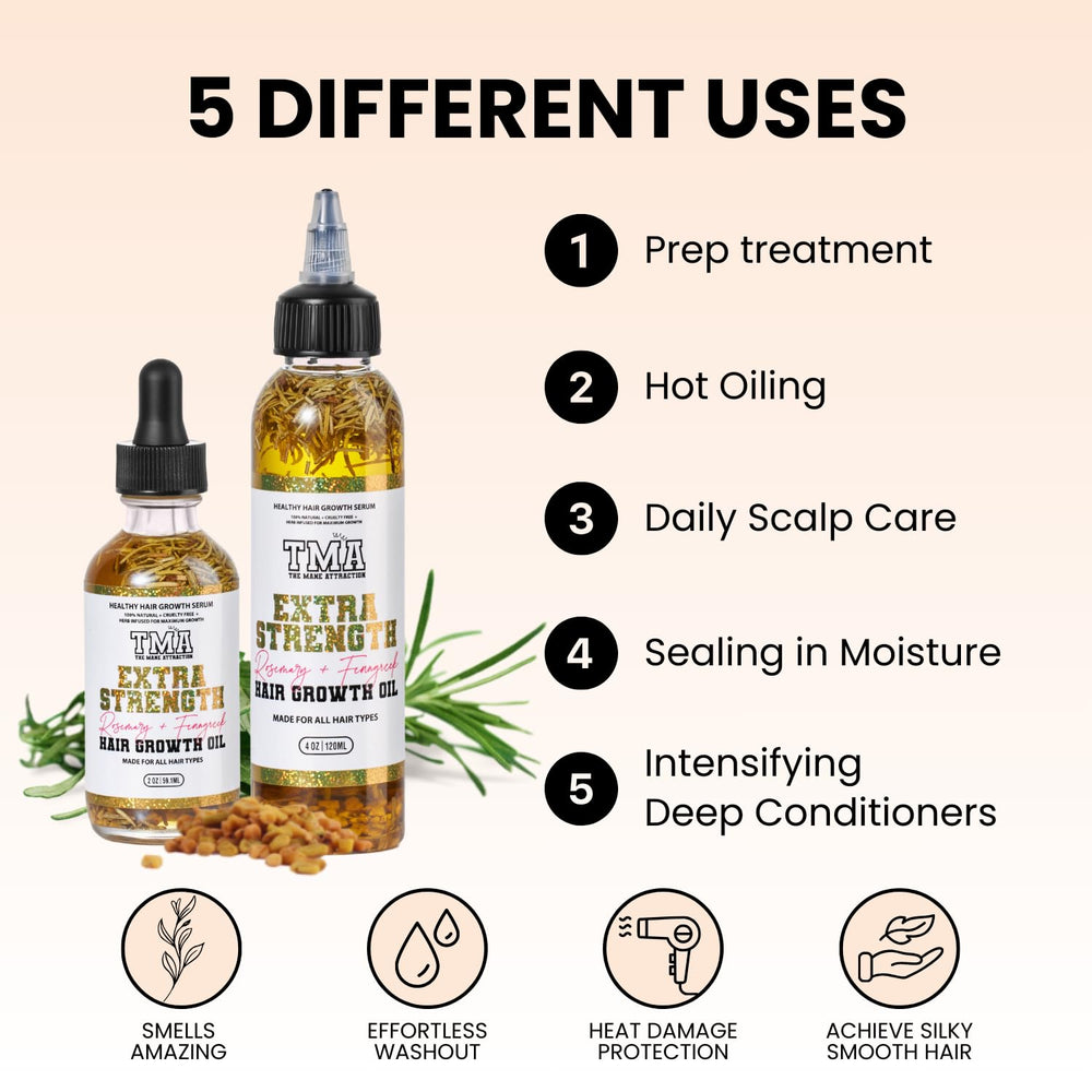 The Mane Attraction dry scalp relief with soothing herbs.