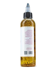 The Mane Attraction extra-strength label close-up highlights the herbal blend.