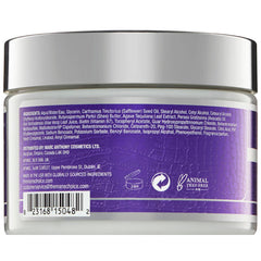 The Mane Choice Alpha Curly Cream label close-up shows agave nectar for hydration.