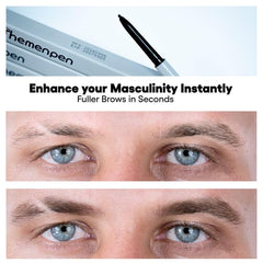 The Men Pen beard filler creates natural color and fuller facial hair.