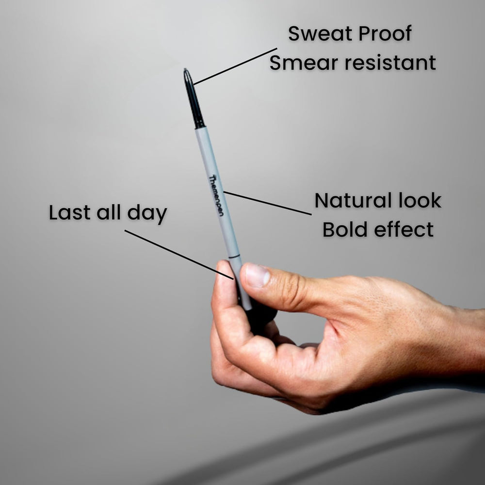 The Men Pen compact travel case keeps grooming touch-ups convenient.