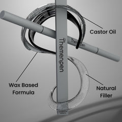 The Men Pen mustache and beard lineup tool for precise edging.