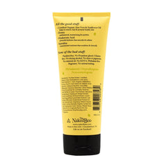The Naked Bee Citron & Honey lotion closeup shows creamy texture for daily moisturization.