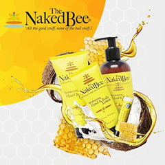 The Naked Bee label highlights ceramide 3 and antioxidants.