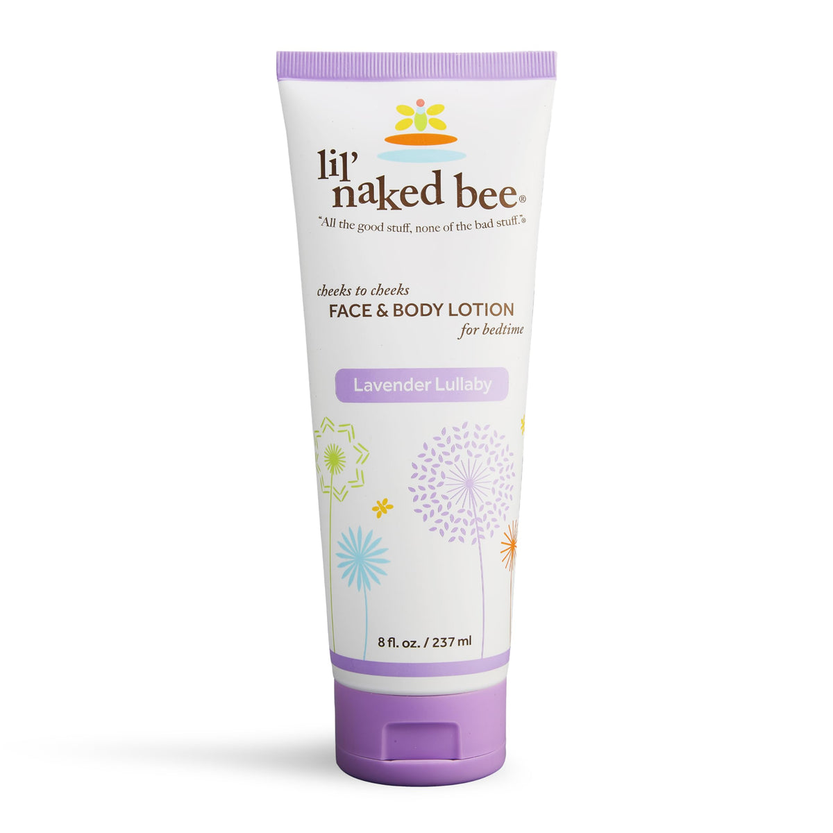 Lil Naked Bee Baby Lotion bottle ready for gentle hydration on kids' skin
