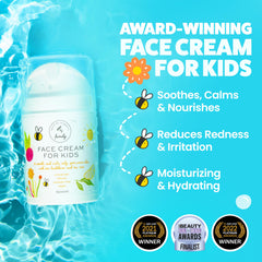 The Natural and Organic Family smooth texture demonstrates easy, soothing application.