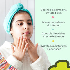 The Natural and Organic Family hyaluronic acid boosts hydration without clogging pores.