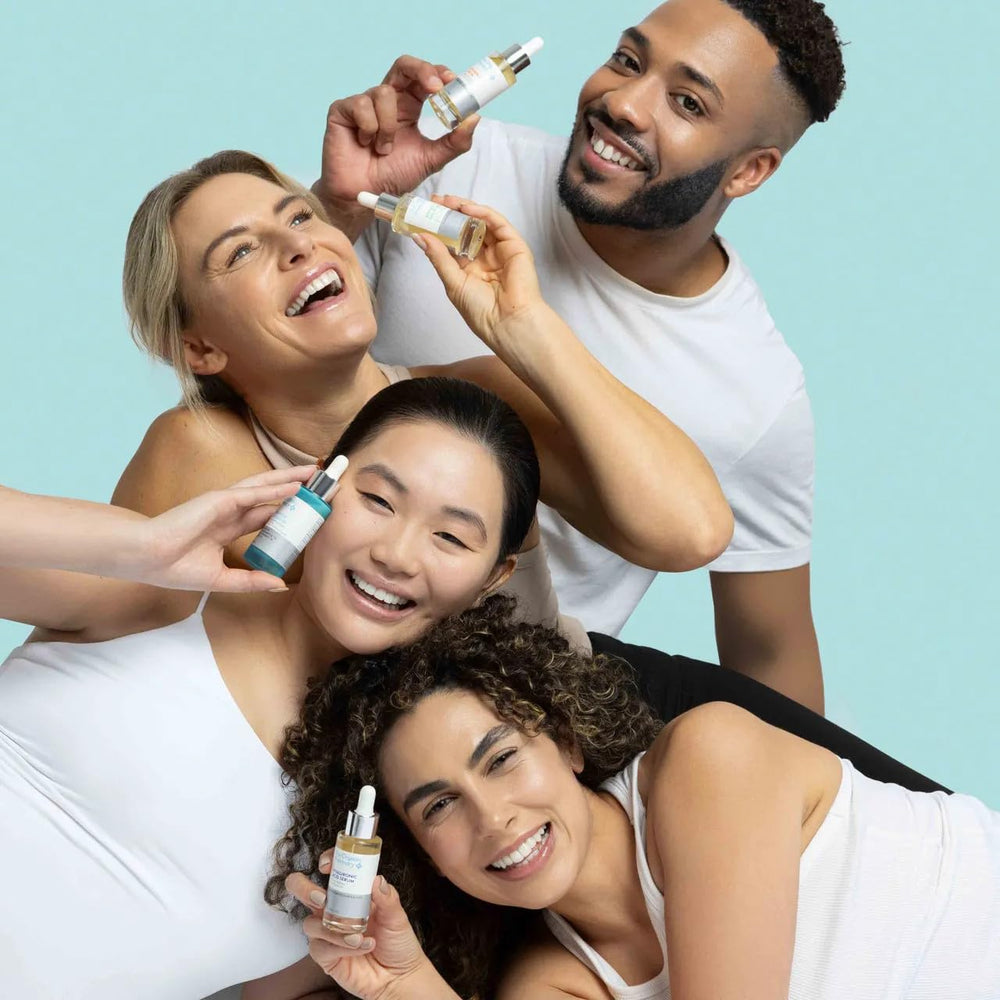 The Organic Pharmacy Hyaluronic Serum ingredients highlight Tri-Molecular 0.2% Hyaluronic Acid.