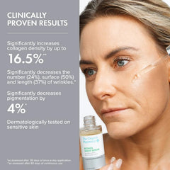 The Organic Pharmacy Retinol Night Serum 30ml close-up label emphasizes pure, effective anti-ageing ingredients.