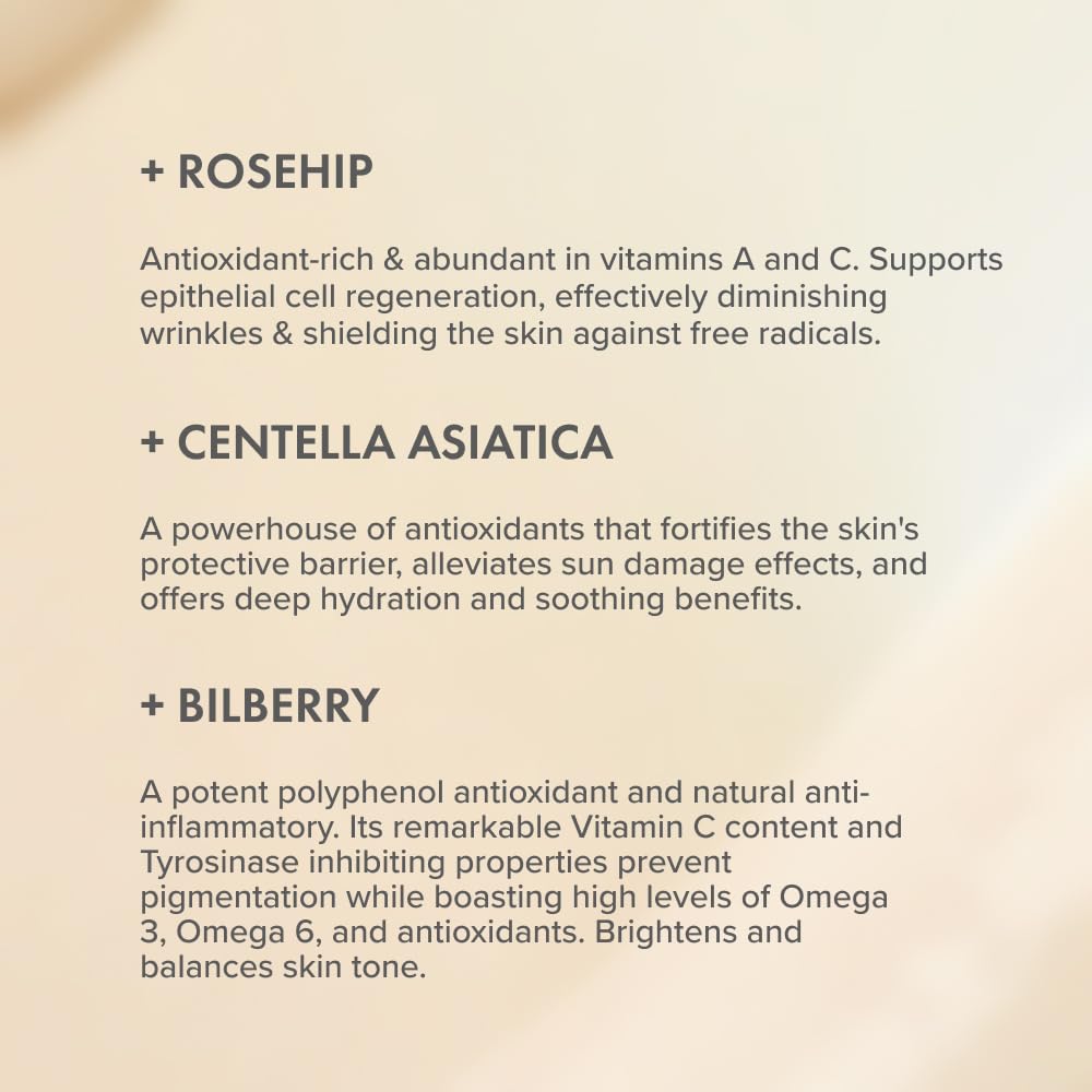 The Organic Pharmacy Rose Rejuvenating Face Cream applied to skin for a velvety finish