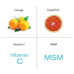 The Organic Pharmacy Stabilised Vitamin C Serum texture closeup shows light, fast-absorbing serum
