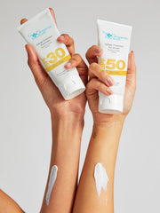 The Organic Pharmacy sunscreen with marigold scent for a refreshing feel