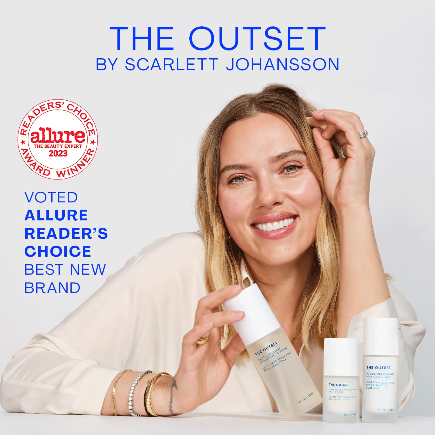 The Outset Cool Cream Mask used overnight for rested-looking skin