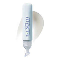 The Outset Lip Oasis Glossy Treatment tube shows hydrating shine for daily pout perfection.