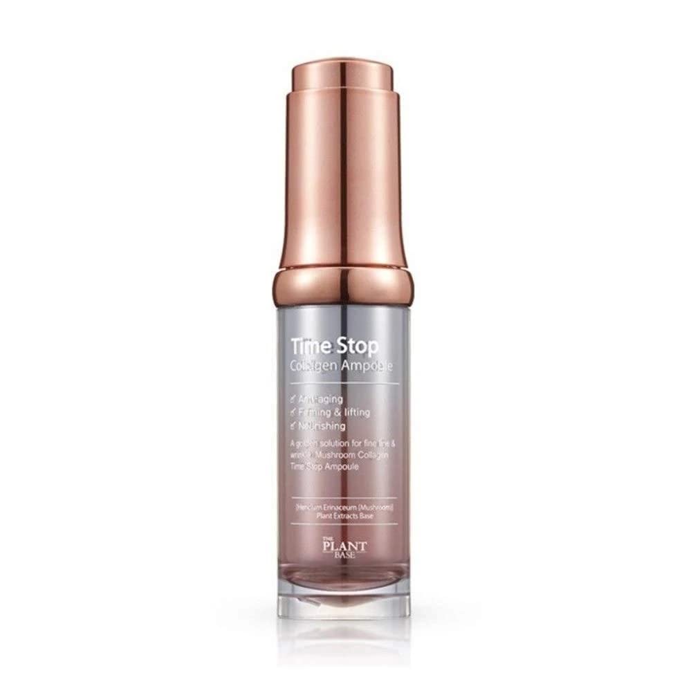 The Plant Base Time Stop Collagen Ampoule bottle for smoother, firmer skin