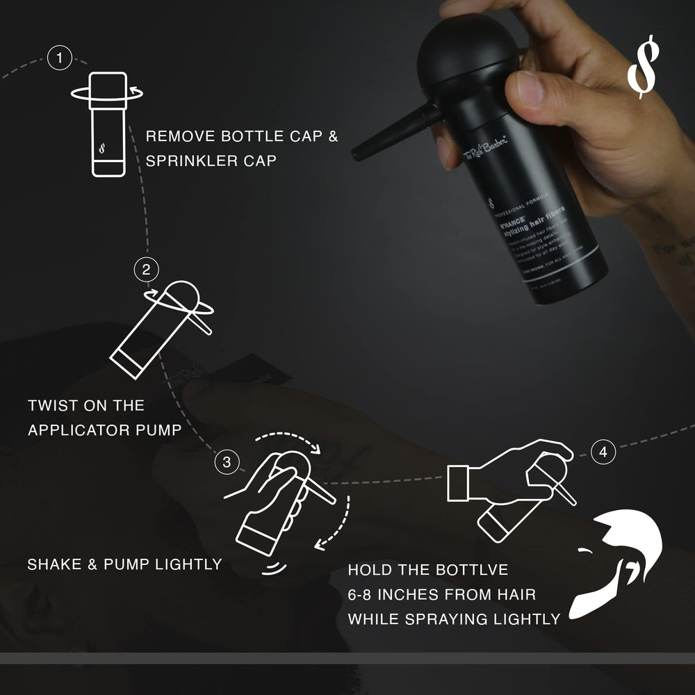 Hairline enhancer tool demonstrating targeted placement for a crisp edge.
