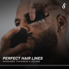 The Rich Barber N'Hance Pro style-hold-spray delivers all-day control without stiffness.
