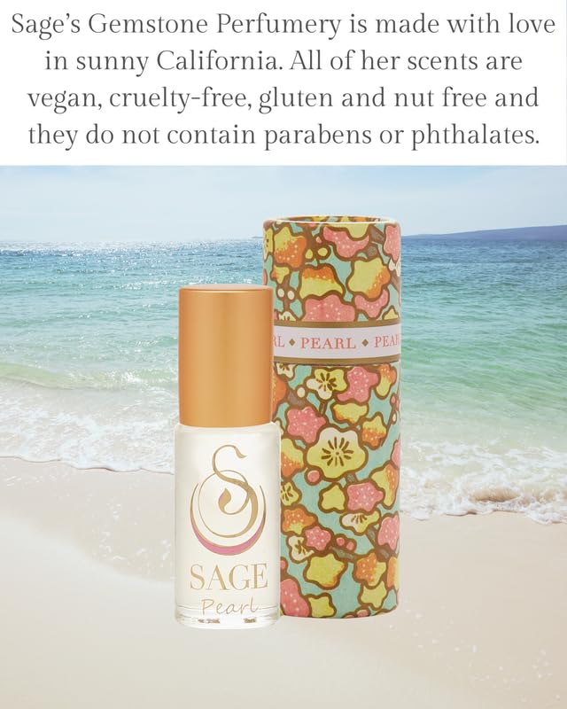 Pulse point application of Pearl Roll-On yields a soft lasting aroma
