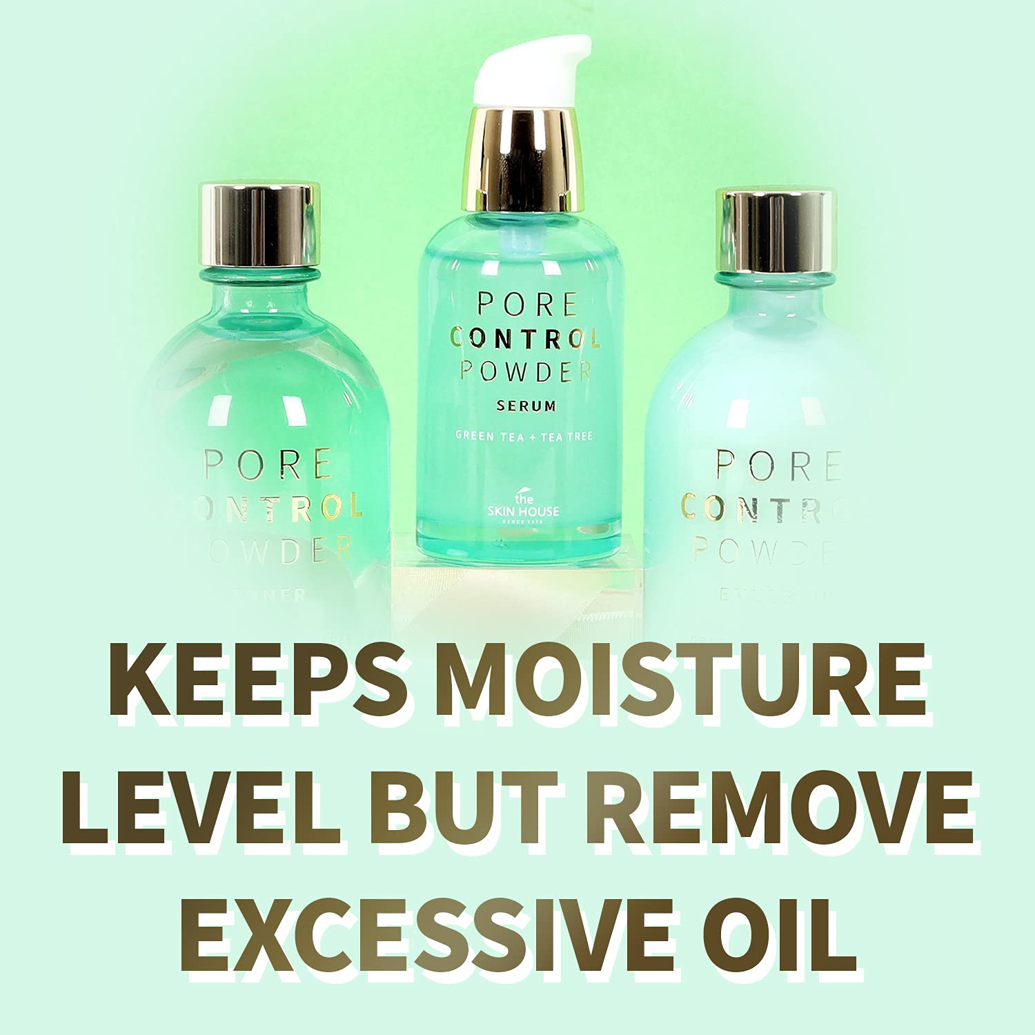 Dermatologist-tested seal confirms suitability for oily and combination skin.