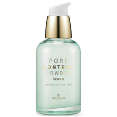 The Skin House Pore Control Powder Serum with loess absorbs oil for a clearer complexion.