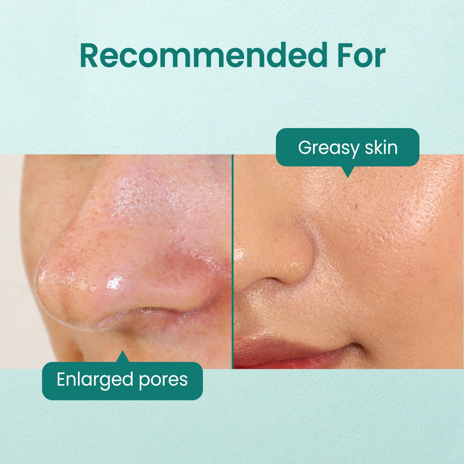 Finish is smooth and shine-free after applying The Skin House Pore Control Powder Serum.