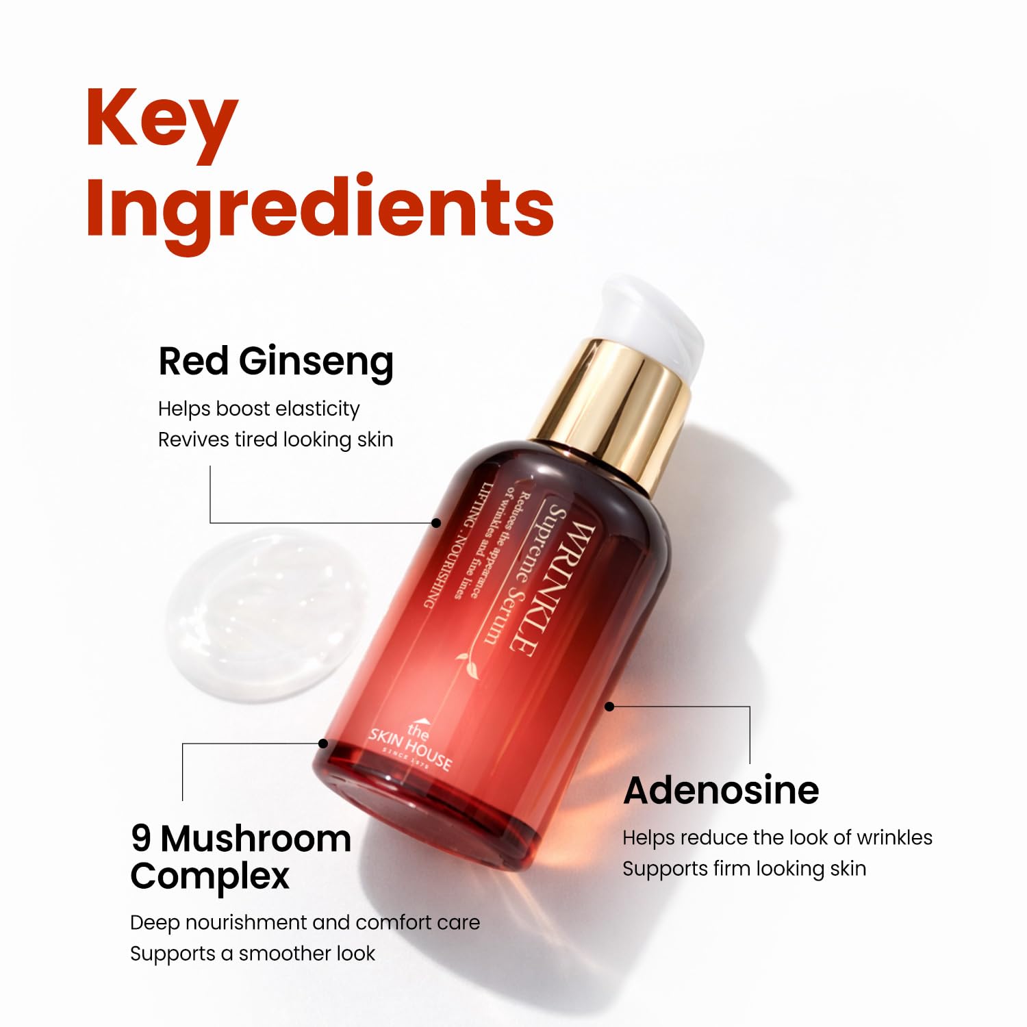 THE SKIN HOUSE pipette dispensing serum highlighting precise application benefit