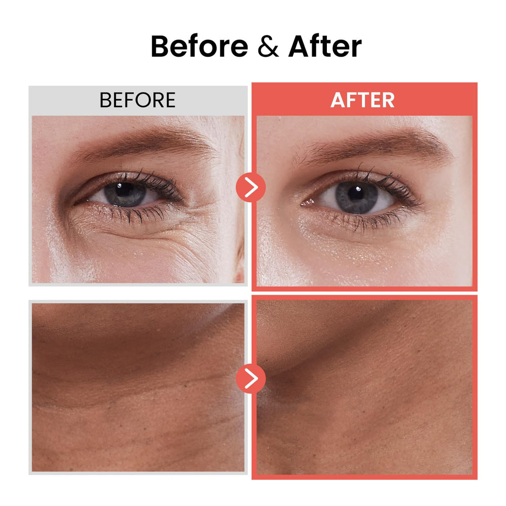 Fermented red ginseng visual beside The Skin House serum indicating key ingredient.