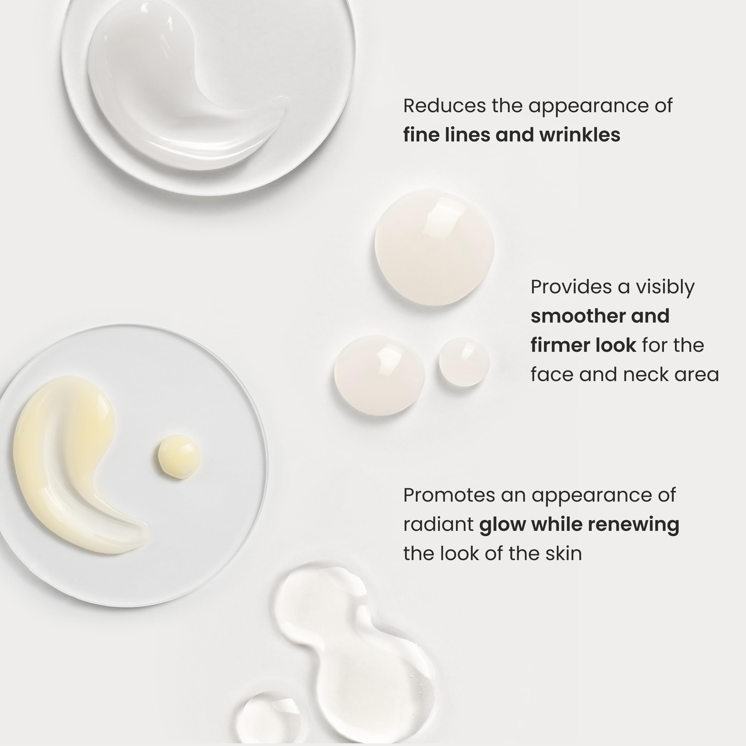 The Spa Dr Age Defying Serum application highlights firming, hydration, and antioxidant protection.