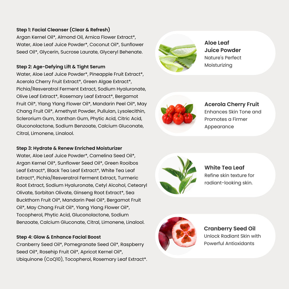 The Spa Dr Daily Essentials ingredients tea extracts image emphasizes antioxidant-rich support.