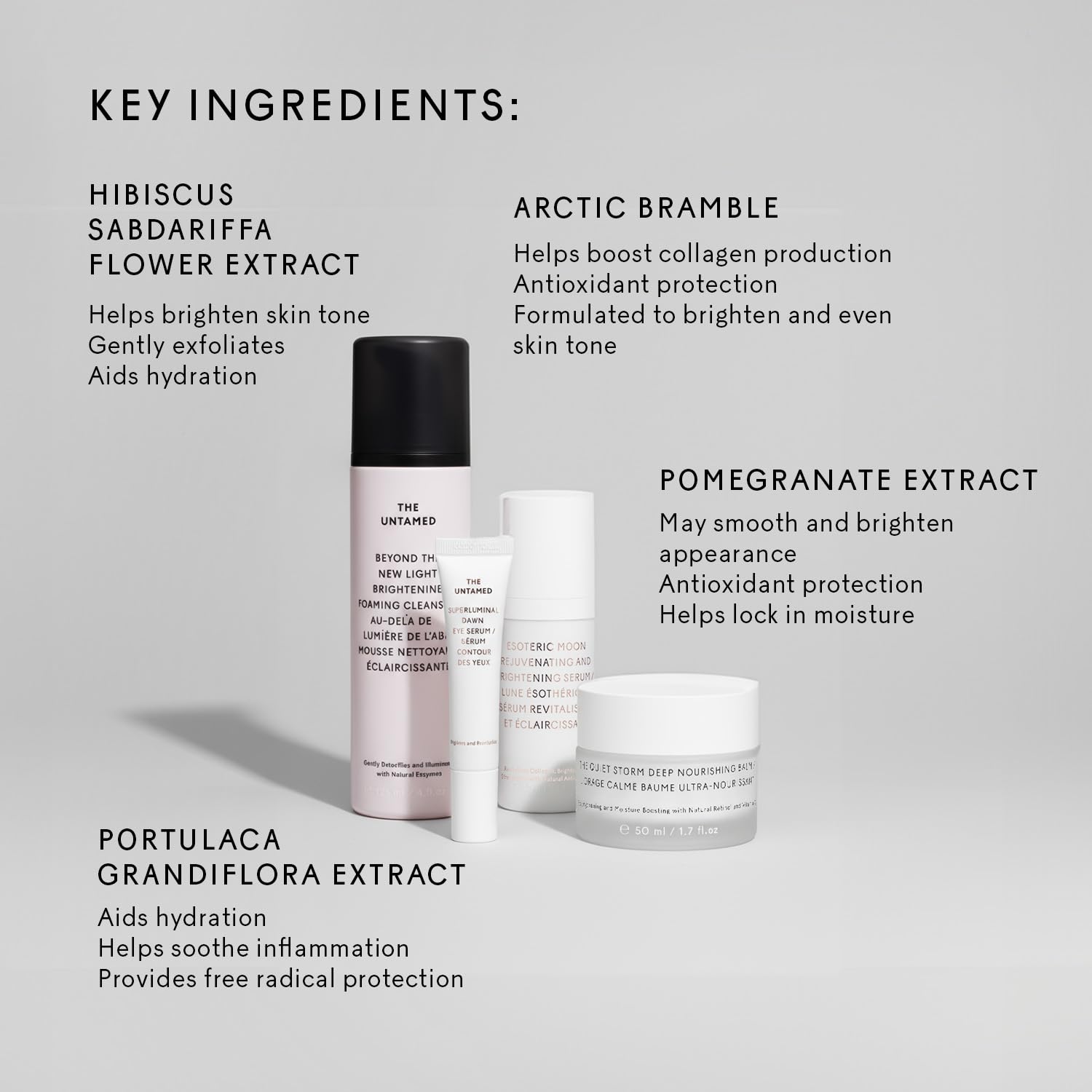The Untamed Daily Kit face-cream-jar nourishing balm that seals in moisture.
