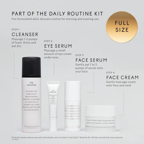The Untamed Quiet Storm balm featuring borage oil ingredient emphasis in the scene.