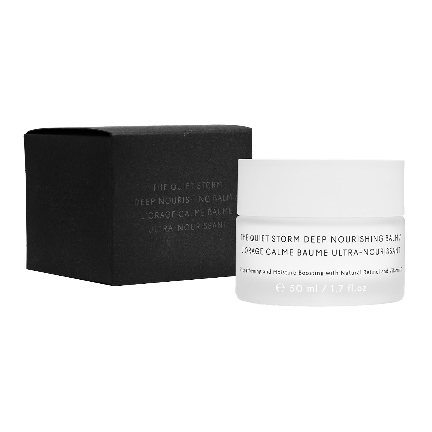 The Untamed Quiet Storm hyaluronic acid ingredient close-up suggesting plump, hydrated skin.